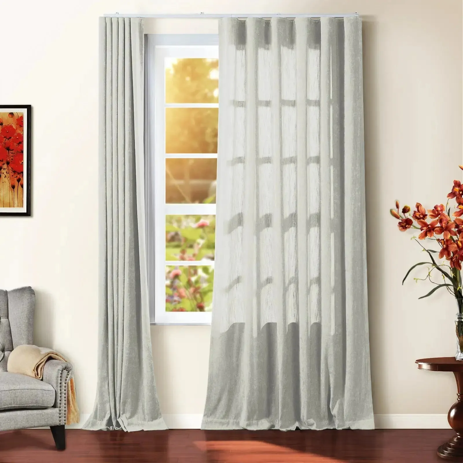 Tino Heavyweight Chenille Ripple Fold Drapery