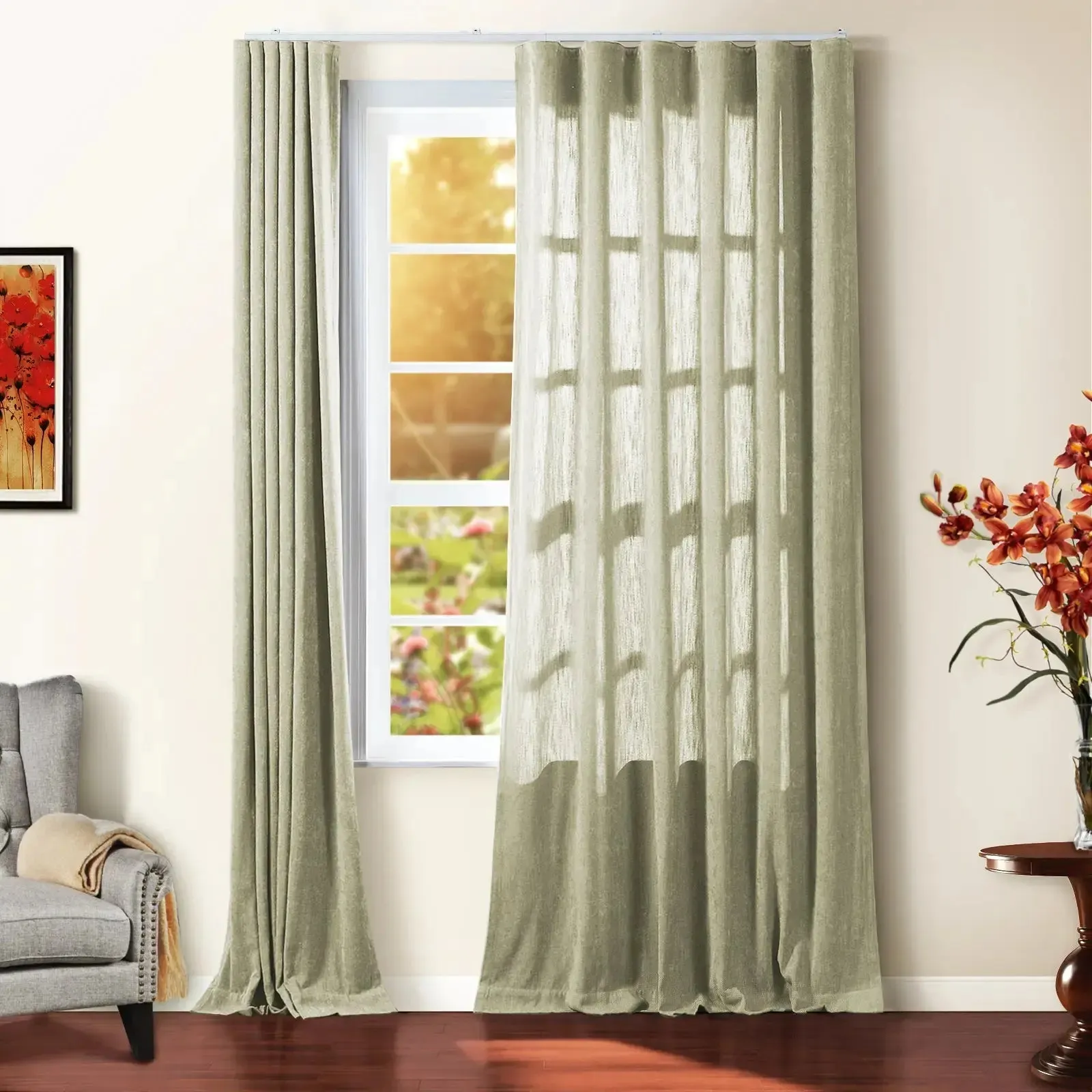 Tino Heavyweight Chenille Ripple Fold Drapery