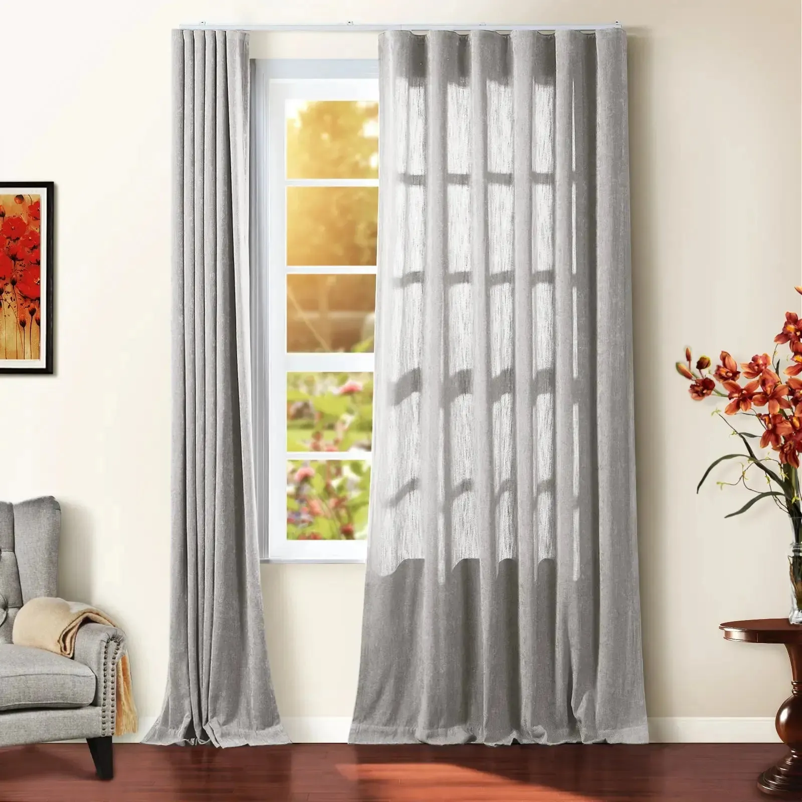 Tino Heavyweight Chenille Ripple Fold Drapery