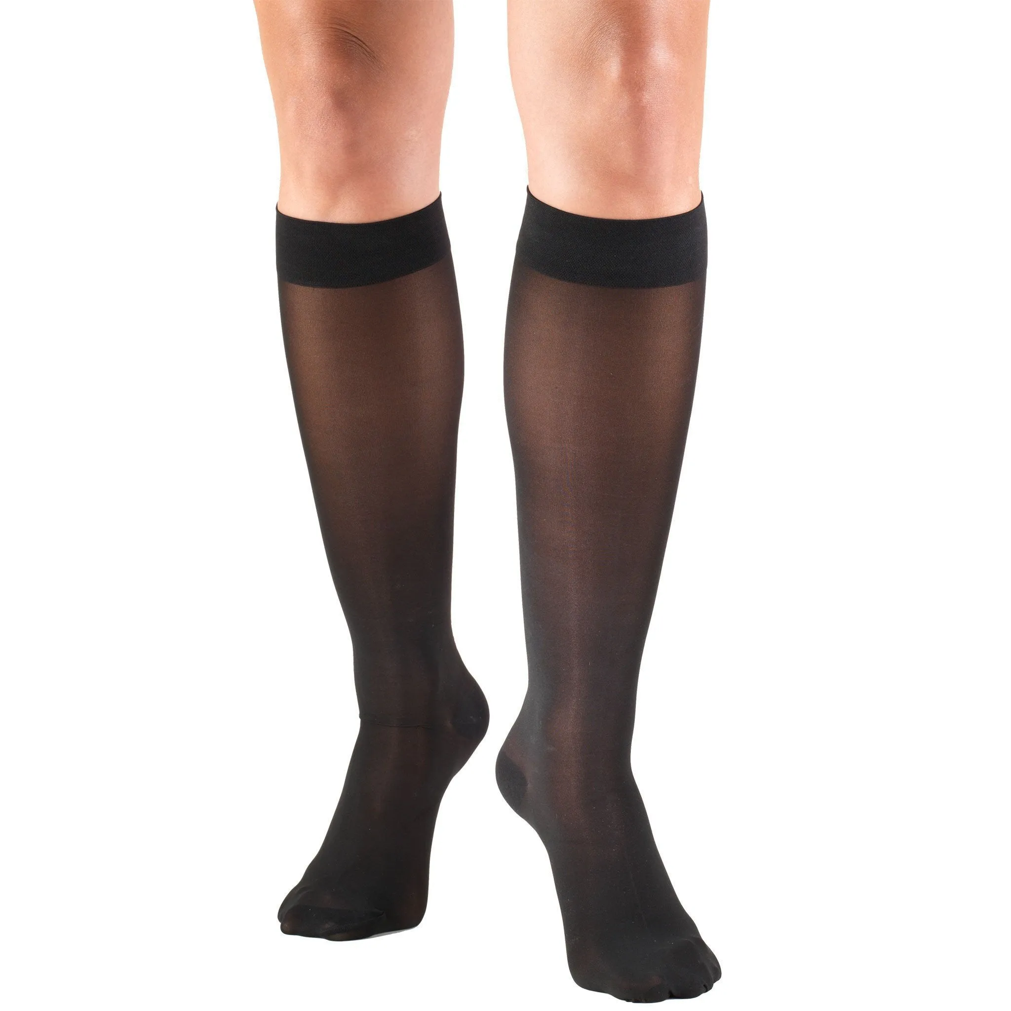 TRUFORM® TruSheer Women's Knee High 30-40 mmHg