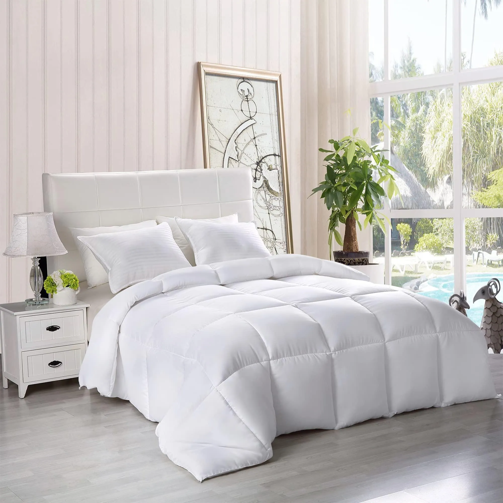 Utopia Bedding All Season Comforter - Ultra Soft Down Alternative Comforter