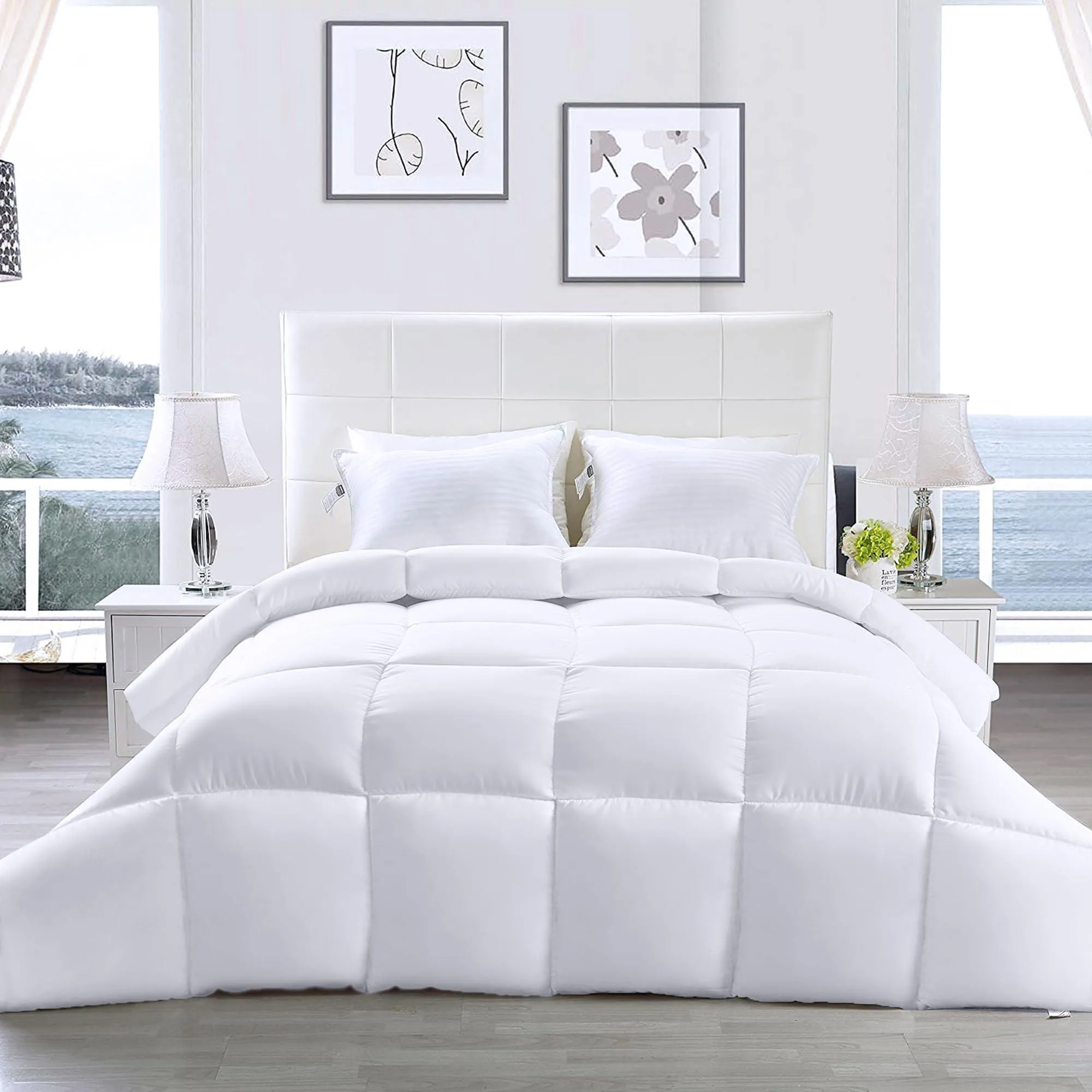 Utopia Bedding All Season Comforter - Ultra Soft Down Alternative Comforter