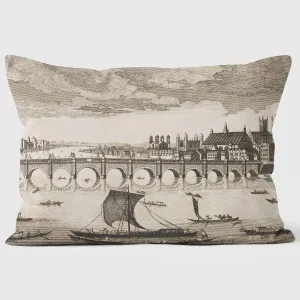 View Of Westminster Bridge- British Library Cushions