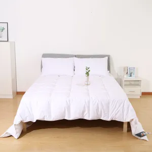 White Goose Feather and Down Duvet 100% Cotton Anti Dust Mite & Down Proof Fabric