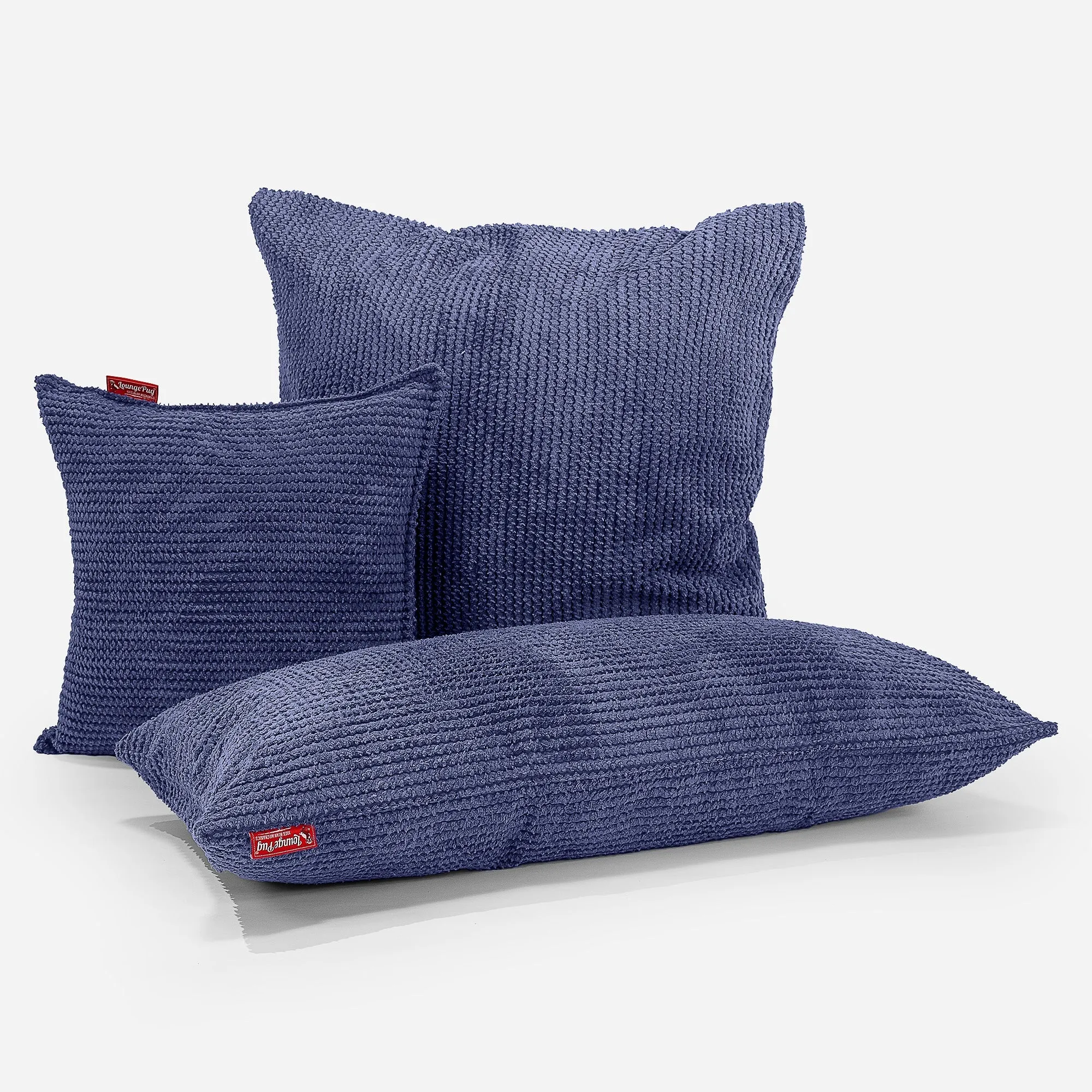 XL Rectangular Support Cushion Cover 40 x 70cm - Pom Pom Purple