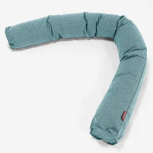 XXL Cuddle Cushion - Interalli Wool Aqua