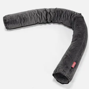 XXL Cuddle Cushion - Velvet Graphite Grey
